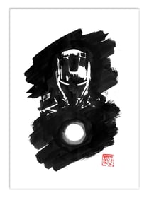 Affiche 30 x 40 cm - Ironman - Pechane Sumie