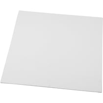 Panneau en toile, dim. 30x30 cm, ép. 3 mm, 280 gr, blanc, 1 pièce