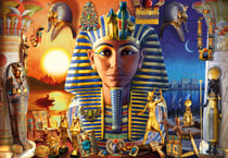 Puzzle 1000 pièces - Egyptian Treasures - Bluebird Puzzle
