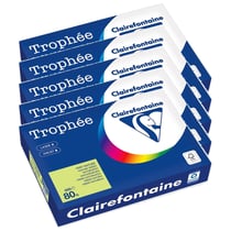 Ramette de papier FSC CLAIREFONTAINE - 500 feuilles - Vert Nature - A4 - 80 g/m²