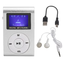 Lecteur MP3 Portable Rose Avec Écouteurs Et Écran Compact YONIS