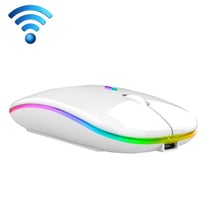 Souris Sans Fil Ergonomique Lumineuse 2400DPI USB Rechargeable Bluetooth YONIS