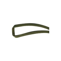 Bobine 25m tubulaire satin 5 mm Vert Bouteille