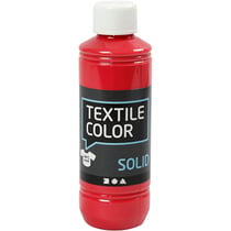 Textile Color, opaque, rouge, 250 ml/ 1 flacon