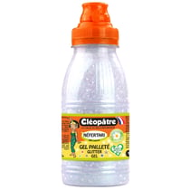 Gel pailleté décoratif - Neige - Bleu glacé - 250 ml