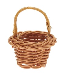Panier avec anse miniature - Monde des lutins' 4.5x6 cm - Rico Design Bois