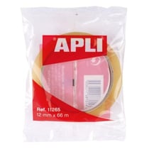 Apli Agipa - Ruban adhésif Transparent 12mm x 66m
