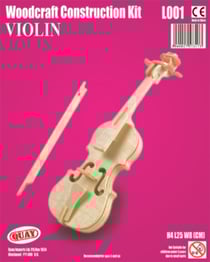 Maquette en bois Violon
