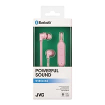 Ecouteurs Bluetooth - JVC HA-FX21BT - Rose