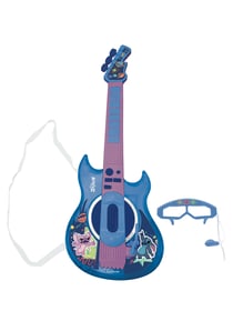 Guitare Électronique Lumineuse avec lunettes et micro Stitch