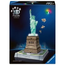 Puzzle 3D Iconics - Statue de la Liberté illuminée