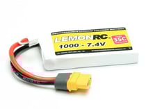 Batterie LiPo 2S LemonRC 1000 - 7.4V (35C) XT60