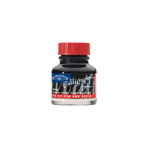 Encre pour calligraphie - Noir mat - Winsor et Newton - Flacon de 30ml - Beaux-arts