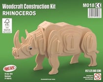 Maquette en bois Rhinocéros