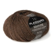 Plassard - Laine Séraphine tweedé Intemporel Marron (83)