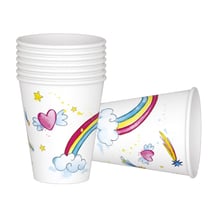 Gobelet - lot de 8 - licornes