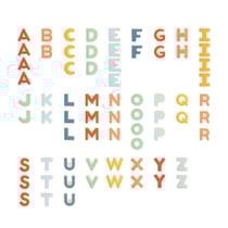 - Alphabet magnétique - 70 pieces