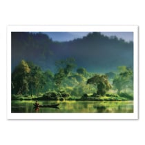 Affiche 50x70 cm - Painting of  Nature - Hardibudi