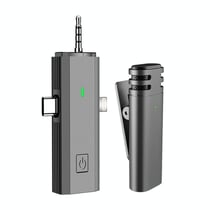 Microphone Sans Fil 3 En 1 Pour Téléphone Appareil Photo Et Haut-Parleur YONIS