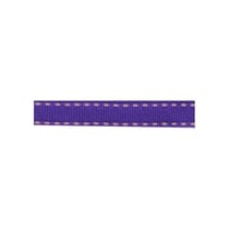 Bobine 25m galon polyester Tiret bleu roy 10mm