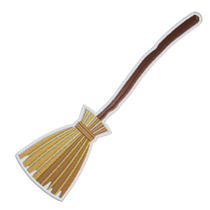 Écusson Balai pour cartable