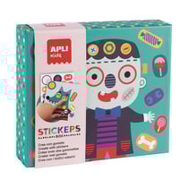 Jeu de gommettes - Les monstres