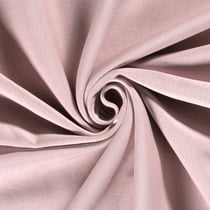 Tissu Molleton Sweat uni Rose clair
