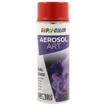Spray de peinture - Rouge carmin - RAL 3002 - Brillant - Tous supports - Aérosol Art
