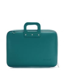 Mallette Classic  Bombata Vinyle 15" - Bleu Petrole