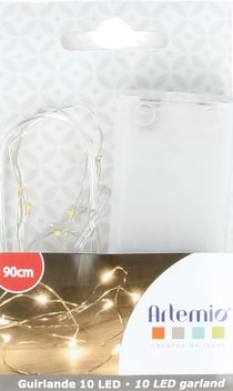 Guirlande 10 led cuivre 90 cm - Artemio