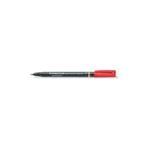 STAEDTLER Marqueur permanent 319F Lumocolor spécial, rouge