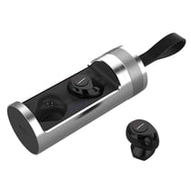 Ecouteurs Bluetooth Rose Gold Sans Fil Avec Boîtier De Charge Stéréo V5.0 Argent YONIS