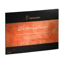 Bloc aquarelle Watercolour 300g/m2 grain torchon 10feuilles 24x32cm - Hahnemühle