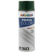 Spray de peinture acrylique - Vert mousse - RAL 6005 - Brillant - Tous supports - Prima Color - 400ml