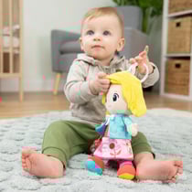 Peluche Olivia mon amie à clip pour landau et poussette