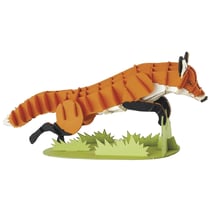 Set de construction 3D en papier Renard - Fridolin