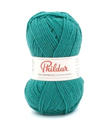 Pelote de laine à tricoter PARTNER 3.5 - Phildar Veronese vert