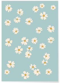 Affiche Abstract Flower 3 | A3 : 29,7x42cm