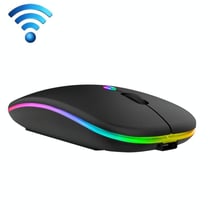 Souris Sans Fil Lumineuse 2400DPI 4 Boutons Ergonomique USB Bluetooth YONIS