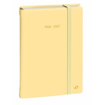 PLAN NOTE 1521 4C ML Pastel - 15x21 cm - avec élastique - Semainier - 16 mois de septembre à décembre