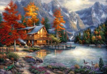 Puzzle 1000 pièces - Chuck Pinson - Space For Reflection - Grafika