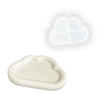 Moule en silicone 13,8cm x 17,8cm x 1,8cm - Plateau en forme de nuage