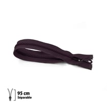 Fermeture éclair Z54 - moulée 6mm Séparable - 95 cm