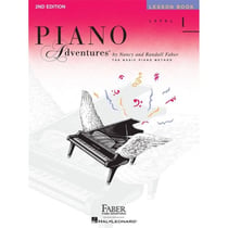 Nancy faber : piano adventures lesson book level 1 - 2nd edition