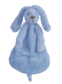 Doudou Lapin Richie bleu 25 cm - Happy Horse