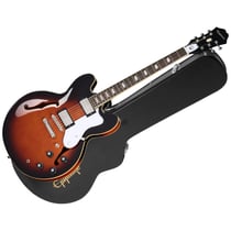 Bonehead Riviera Dark Tobacco Sunburst + Etui Epiphone