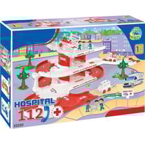 Garage hopital 3 niveaux - parking - circuit voitures secours - wader - 53330