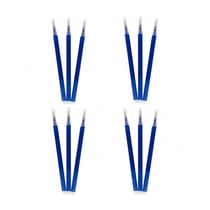 Lot de 12 recharges encre gel effaçable pour stylo R-Pen bleu