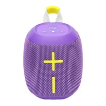 Enceinte Bluetooth Portable Waterproof IPX5 Son Stéréo 360° Autonomie Longue Durée Violet YONIS