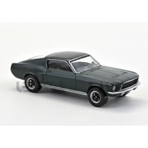 Voiture Miniature de Collection - NOREV - FORD Mustang GT Fastback - 1968 - Vert - 1/43